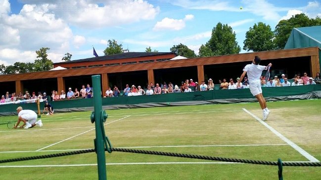 Duelo de Hans Podlipnik en dobles de Wimbledon se completará este miércoles Duelo de Hans Podlipnik en dobles de Wimbledon se completará este miércoles