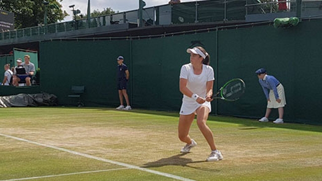 Fernanda Labraña fue eliminada en singles junior de Wimbledon Fernanda Labraña fue eliminada en singles junior de Wimbledon