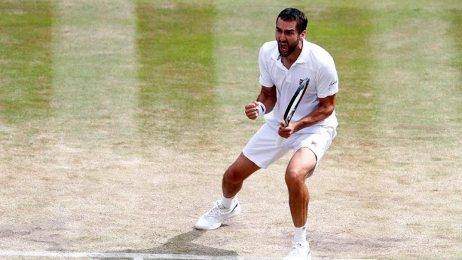 Cilic tumbó al verdugo de Nadal y llegó por primera vez a semifinales de Wimbledon Cilic tumbó al verdugo de Nadal y llegó por primera vez a semifinales de Wimbledon