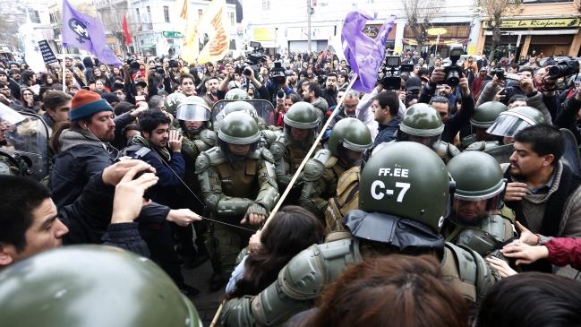 Incidentes marcaron el paso del 