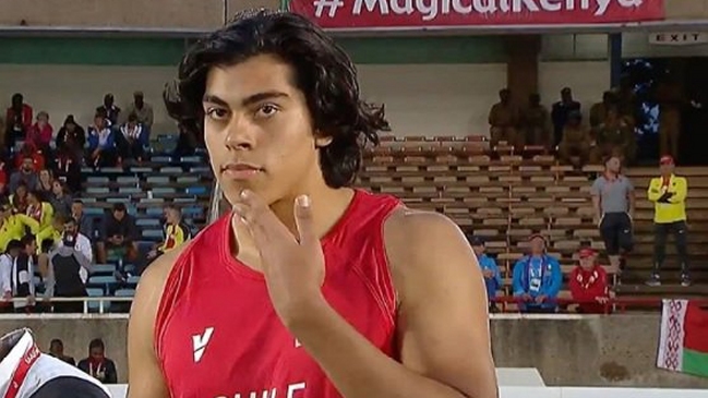 El chileno Claudio Romero terminó cuarto en lanzamiento de la bala del Mundial Sub 18 en Kenia El chileno Claudio Romero terminó cuarto en lanzamiento de la bala del Mundial Sub 18 en Kenia