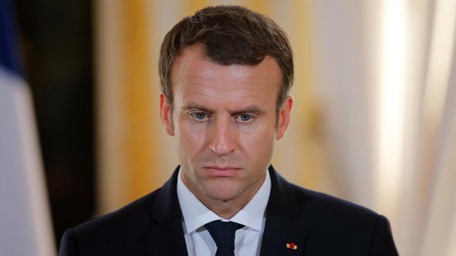 Francia: Popularidad de Emmanuel Macron cayó 10 puntos en un mes