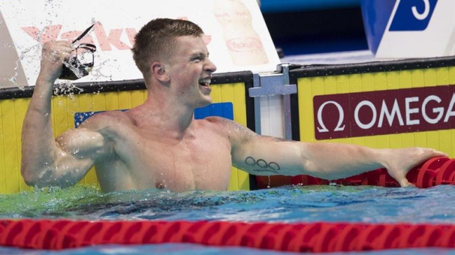 Adam Peaty volvió a batir el récord mundial en los 50 metros pecho en Budapest