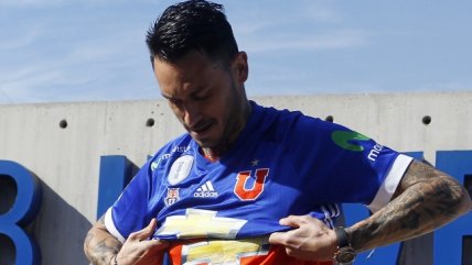 La presentación de Mauricio Pinilla como flamante delantero de Universidad de Chile