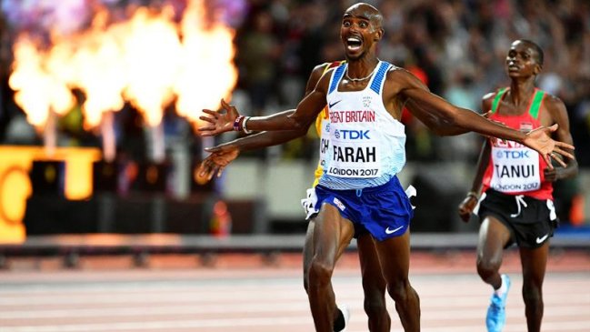 El británico Mo Farah ganó la primera medalla de oro del Mundial de Atletismo 2017 El británico Mo Farah ganó la primera medalla de oro del Mundial de Atletismo 2017