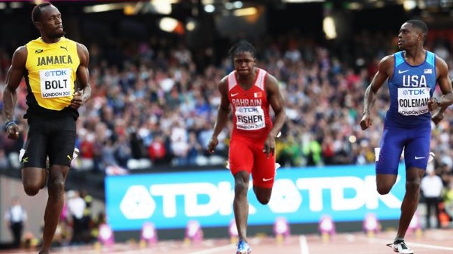 Christian Coleman sorprendió a Usain Bolt en las semifinales Christian Coleman sorprendió a Usain Bolt en las semifinales