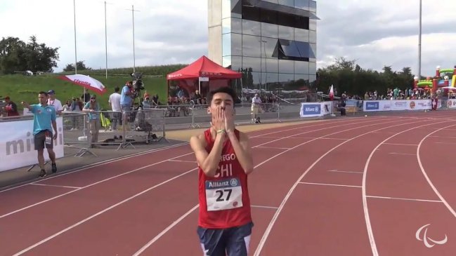 Mauricio Orrego ganó medalla de oro en el Mundial Juvenil de Atletismo paralímpico Mauricio Orrego ganó medalla de oro en el Mundial Juvenil de Atletismo paralímpico