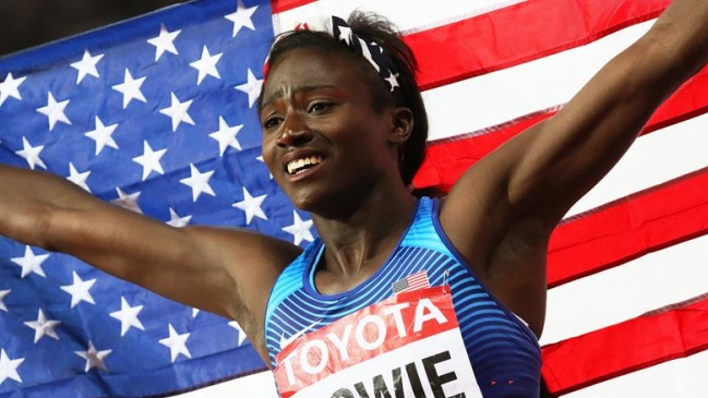 Estadounidense Tori Bowie se adueñó de los 100 metros planos femeninos Estadounidense Tori Bowie se adueñó de los 100 metros planos femeninos