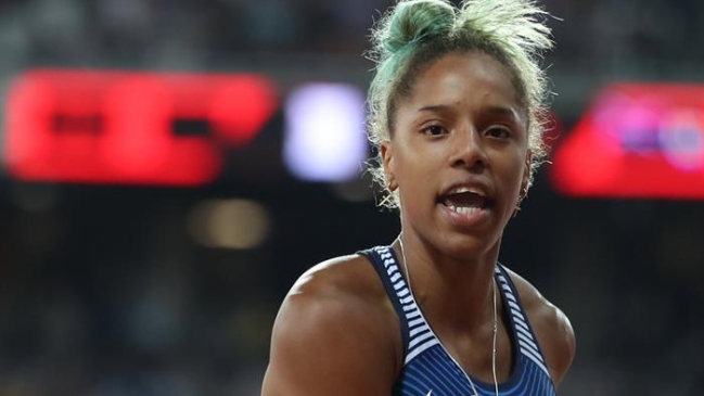 Venezolana Yulimar Rojas ganó el salto triple por sobre la colombiana Catherine Ibargüen Venezolana Yulimar Rojas ganó el salto triple por sobre la colombiana Catherine Ibargüen