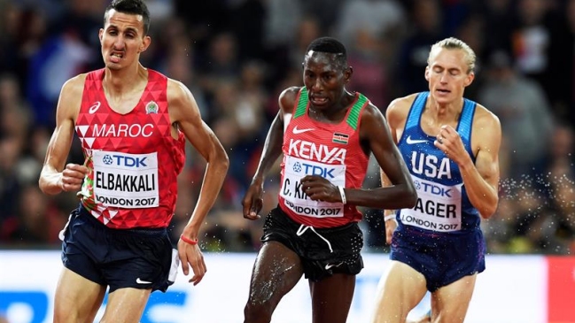Conseslus Kipruto mantuvo la hegemonía de Kenia en los 3.000 metros con obstáculos Conseslus Kipruto mantuvo la hegemonía de Kenia en los 3.000 metros con obstáculos