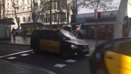   Corresponsal de Cooperativa relató los primeros minutos del ataque en Barcelona 