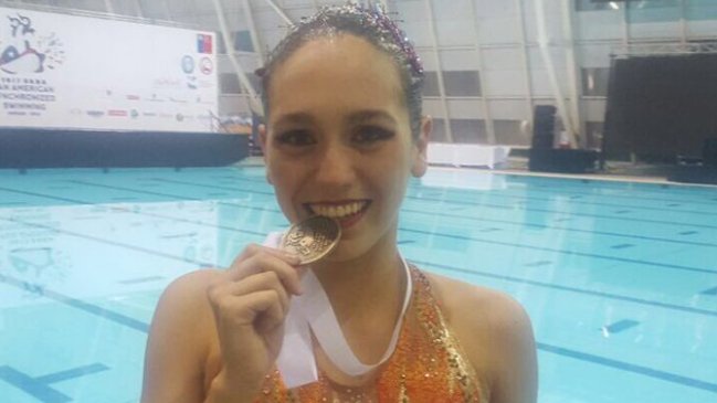 La chilena Isidora Letelier ganó medalla de oro en el Panamericano de nado sincronizado La chilena Isidora Letelier ganó medalla de oro en el Panamericano de nado sincronizado