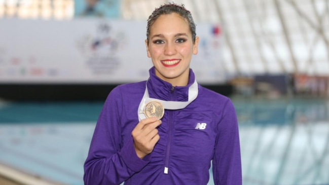 Isidora Letelier consiguió otra medalla de oro para Chile en el Panamericano de nado sincronizado Isidora Letelier consiguió otra medalla de oro para Chile en el Panamericano de nado sincronizado