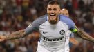 Mauro Icardi brilló en victoria de Inter de Milán sobre AS Roma