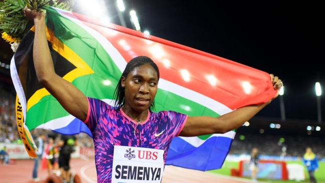 Caster Semenya rompió el récord mundial de 600 metros Caster Semenya rompió el récord mundial de 600 metros