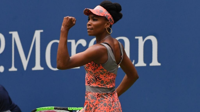 Venus Williams se estrenó en el US Open con esforzado triunfo sobre Kuzmova Venus Williams se estrenó en el US Open con esforzado triunfo sobre Kuzmova