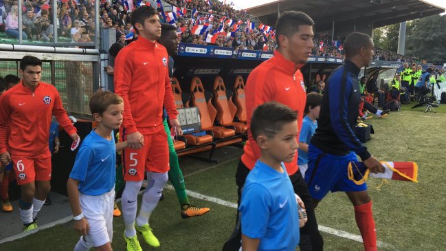 La Roja sub 21 empató con Francia en un agitado duelo amistoso La Roja sub 21 empató con Francia en un agitado duelo amistoso