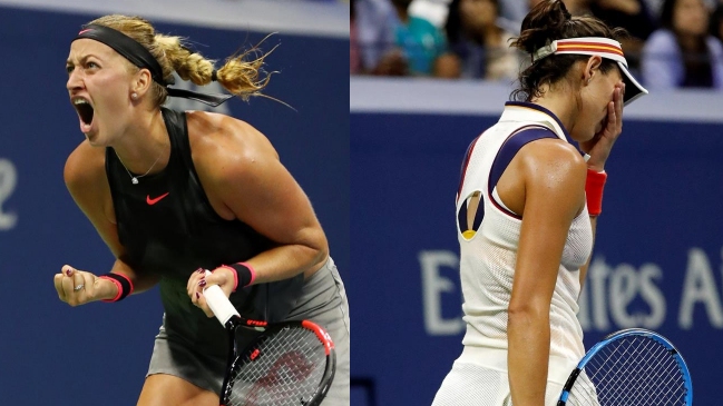 Otra favorita fuera del US Open: Garbiñe Muguruza fue eliminada por Petra Kvitova Otra favorita fuera del US Open: Garbiñe Muguruza fue eliminada por Petra Kvitova