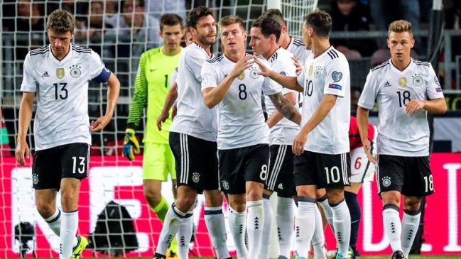 Alemania aplastó a Noruega y quedó a un paso de clasificar al Mundial de Rusia 2018 Alemania aplastó a Noruega y quedó a un paso de clasificar al Mundial de Rusia 2018