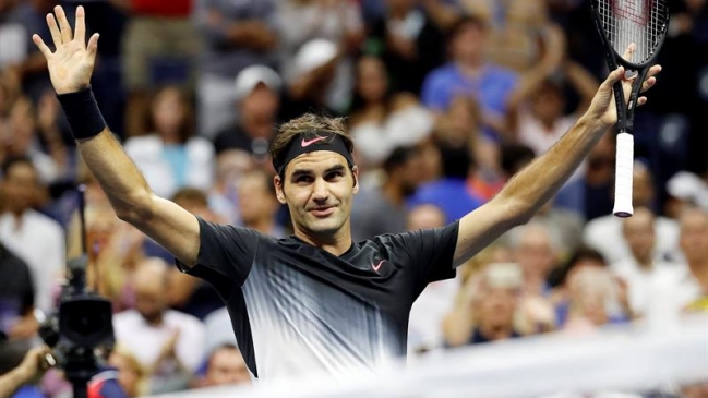 Roger Federer tuvo firme paso a cuartos de final del US Open y se verá las caras con Del Potro Roger Federer tuvo firme paso a cuartos de final del US Open y se verá las caras con Del Potro
