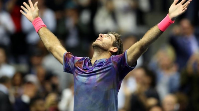 Del Potro: Estoy feliz por la forma en que jugué, más allá de la victoria Del Potro: Estoy feliz por la forma en que jugué, más allá de la victoria