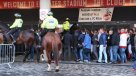 Los incidentes de los hinchas de Colonia en el estadio de Arsenal