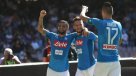 Dries Mertens firmó un triplete en aplastante goleada de Napoli en la Serie A