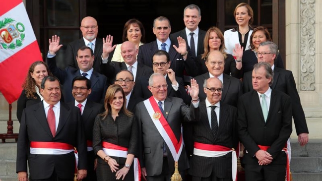 Kucszynski ratificó a la mayoría de los ministros censurados por el Congreso