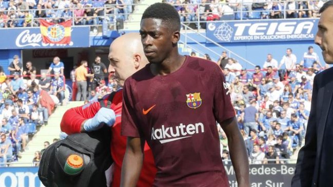 Entrenador de FC Barcelona: Dembélé se lesionó porque hizo un gesto muy agresivo Entrenador de FC Barcelona: Dembélé se lesionó porque hizo un gesto muy agresivo
