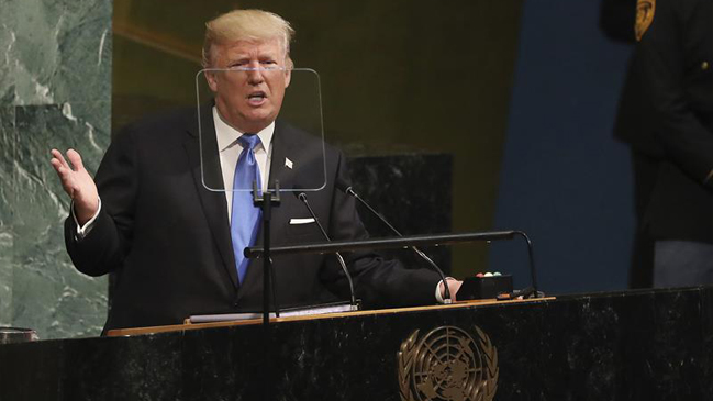 Trump ante la ONU: La única opción será 