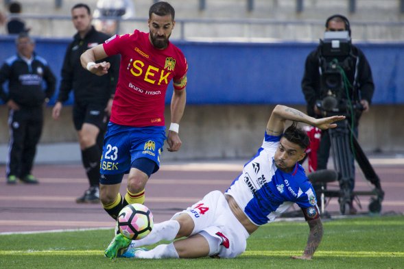 Por la séptima fecha del campeonato nacional, Deportes Antofagasta igualó 0-0 con Unión Española, en el Estadio Por la séptima fecha del campeonato nacional, Deportes Antofagasta igualó 0-0 con Unión Española, en el Estadio