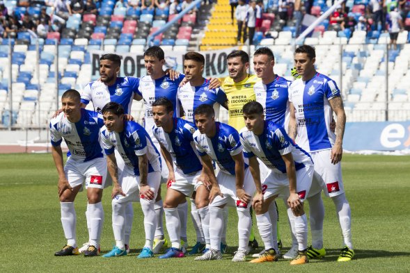 Por la séptima fecha del campeonato nacional, Deportes Antofagasta igualó 0-0 con Unión Española, en el Estadio Por la séptima fecha del campeonato nacional, Deportes Antofagasta igualó 0-0 con Unión Española, en el Estadio