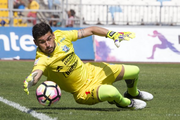 Por la séptima fecha del campeonato nacional, Deportes Antofagasta igualó 0-0 con Unión Española, en el Estadio Por la séptima fecha del campeonato nacional, Deportes Antofagasta igualó 0-0 con Unión Española, en el Estadio