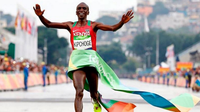 Eliud Kipchoge ganó el Maratón de Berlín Eliud Kipchoge ganó el Maratón de Berlín