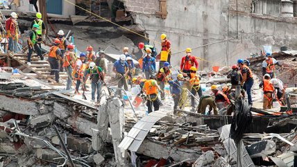  Rescatista de Topos Chile contó como ha sido el trabajo realizado tras el terremoto de México 