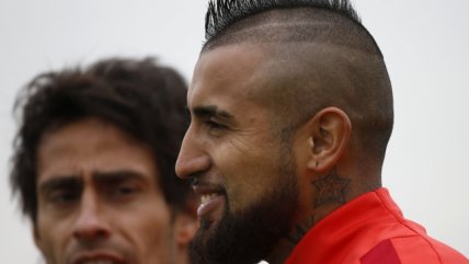 Así se prepara Arturo Vidal para la 
