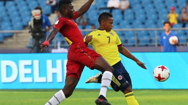 Colombia cayó en su estreno ante Ghana en el Mundial sub 17 Colombia cayó en su estreno ante Ghana en el Mundial sub 17