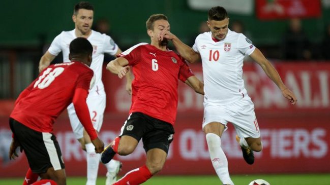 Serbia aseguró un cupo en el Repechaje europeo pese a inclinarse ante Austria Serbia aseguró un cupo en el Repechaje europeo pese a inclinarse ante Austria
