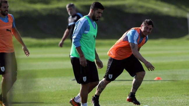 Uruguay entrenó pensando en Bolivia y la clasificación a Rusia 2018 Uruguay entrenó pensando en Bolivia y la clasificación a Rusia 2018