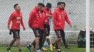 Otra mirada al último entrenamiento de Chile antes del viaje a Brasil