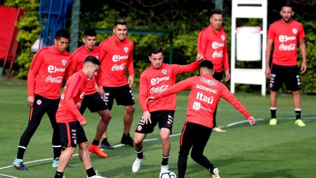 Chile vive su primera jornada de entrenamientos en Sao Paulo Chile vive su primera jornada de entrenamientos en Sao Paulo