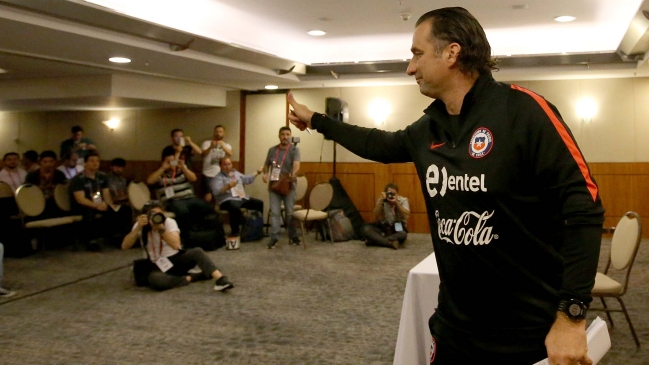 Las frases que dejó Juan Antonio Pizzi en la rueda de prensa en Sao Paulo Las frases que dejó Juan Antonio Pizzi en la rueda de prensa en Sao Paulo