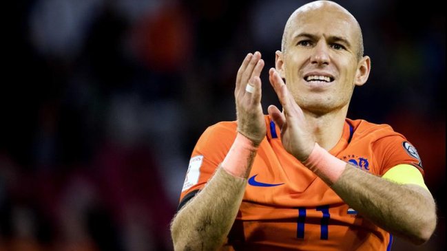 Arjen Robben completó su camino junto a la selección de Holanda y dijo adiós Arjen Robben completó su camino junto a la selección de Holanda y dijo adiós