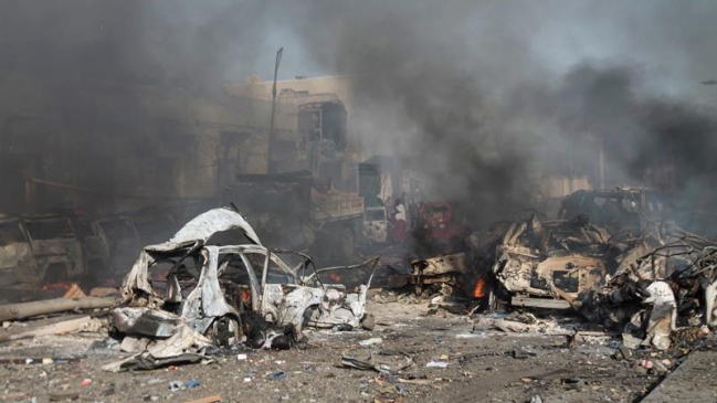Suben a 276 los fallecidos por atentado con camiones bomba en Somalia Suben a 276 los fallecidos por atentado con camiones bomba en Somalia