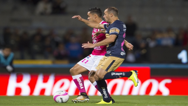 Díaz y Rabello festejaron ante Cornejo y Ramos en triunfo de Pumas sobre León