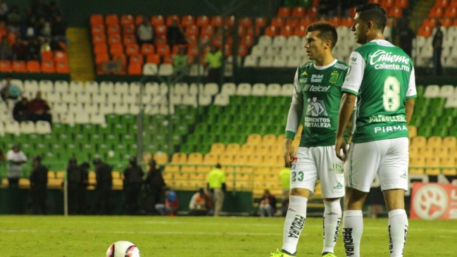Los chilenos de Cruz Azul y León se despidieron en octavos de final de la Copa México