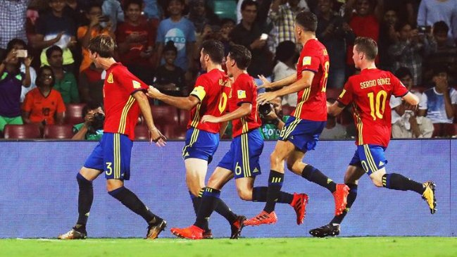 España superó a Malí y clasificó a la final del Mundial sub 17 de India España superó a Malí y clasificó a la final del Mundial sub 17 de India