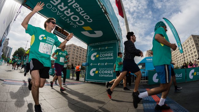 Este domingo se desarrollará la competencia Santiago Corre Consalud 2017 Este domingo se desarrollará la competencia Santiago Corre Consalud 2017