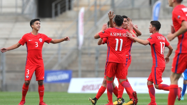 Chile apabulló a República Checa en el Sudamericano sub 15 de Argentina Chile apabulló a República Checa en el Sudamericano sub 15 de Argentina