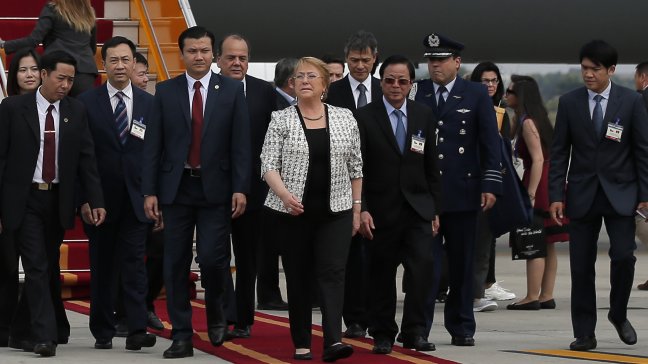 Presidenta Bachelet llegó a Vietnam para participar en cumbre APEC
